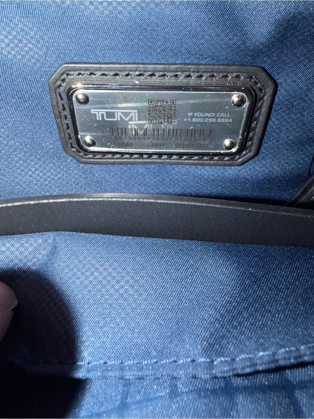 TUMI Arrivé Messina Utility Pouch Crossbody Bag Black 144569